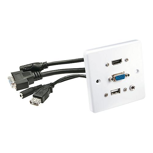 LINDY Multi AV Faceplate - Frontabdeckung