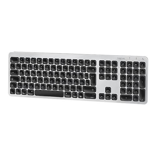 LogiLink - Tastatur - kabellos - Bluetooth 4.2 - QWERTZ - Deutsch