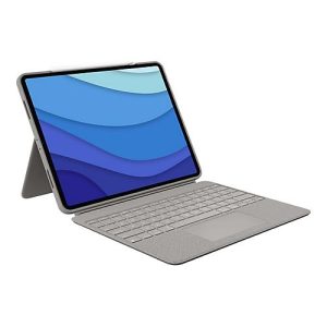 Logitech Combo Touch – Tastatur und Foliohülle – mit Trackpad – hintergrundbeleuchtet – Apple Smart connector – QWERTY