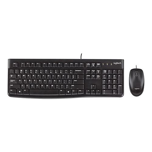 Logitech MK120 - Tastatur-und-Maus-Set - USB - QWERTZ - Deutsch