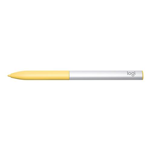 Logitech Pen - Digitaler Stift - kabellos - Gelb - für Acer Chromebook Enterprise 514; HP Chromebook x360; Samsung Galaxy Chromebook 2