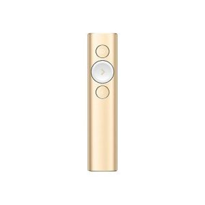 Logitech Spotlight – Präsentations-Fernsteuerung – 3 Tasten – Gold Logitech Spotlight – Präsentations-Fernsteuerung – 3 Tasten – Gold