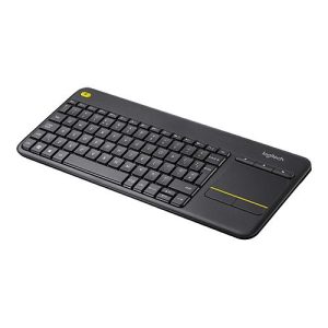 Logitech Wireless Touch Keyboard K400 Plus – Tastatur – Deutsch – Schwarz Logitech Wireless Touch Keyboard K400 Plus – Tastatur – Deutsch – Schwarz