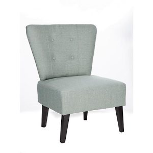 Lounge Sessel BRIGHTON, Stoffbezug, Vintage-Look, Massivholzbeine, hellgrau Lounge Sessel BRIGHTON, Stoffbezug, Vintage-Look, Massivholzbeine, hellgrau