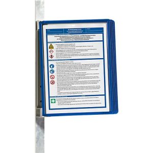 Magnet-Wandhalter-Set Vario Wall, inkl. 5 Tafeln, dunkelblau Magnet-Wandhalter-Set Vario Wall, inkl. 5 Tafeln, dunkelblau