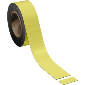 Magnetband, gelb, 50 x 10000 mm Magnetband, gelb, 50 x 10000 mm