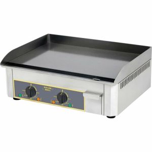 ROLLER GRILL Elektro-Griddleplatte, Grillfläche glatt mit 2 Heizzonen ROLLER GRILL Elektro-Griddleplatte, Grillfläche glatt mit 2 Heizzonen