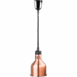 Wärmelampe zur Deckenbefestigung, bronze, Ø-173mm Wärmelampe zur Deckenbefestigung, bronze, Ø-173mm
