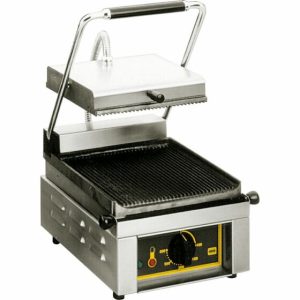 ROLLER GRILL Kontaktgrill, gerillte Grillfläche 2 kW ROLLER GRILL Kontaktgrill, gerillte Grillfläche 2 kW