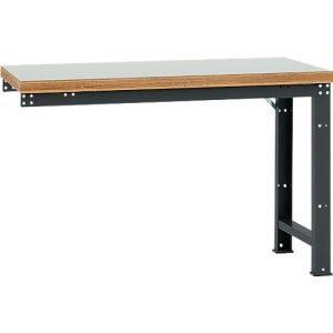 Manuflex Anbauwerkbank Profi Standard, Tischplatte Kunststoff, 1500 x 700 mm, anthrazit Manuflex Anbauwerkbank Profi Standard, Tischplatte Kunststoff, 1500 x 700 mm, anthrazit