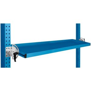 Manuflex Neigbare Ablagekonsole, für Reihe Universal oder Profi, Nutztiefe 195 mm, für Tischbreite 1500 mm, lichtblau Manuflex Neigbare Ablagekonsole, für Reihe Universal oder Profi, Nutztiefe 195 mm, für Tischbreite 1500 mm, lichtblau