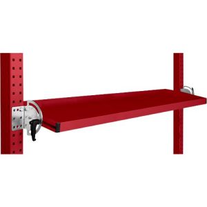 Manuflex Neigbare Ablagekonsole, für Reihe Universal oder Profi, Nutztiefe 195 mm, für Tischbreite 1500 mm, rubinrot Manuflex Neigbare Ablagekonsole, für Reihe Universal oder Profi, Nutztiefe 195 mm, für Tischbreite 1500 mm, rubinrot