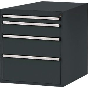 Manuflex Schubladen-Unterbauten, für Werkbank Profi Tiefe 700 mm, anthrazit Manuflex Schubladen-Unterbauten, für Werkbank Profi Tiefe 700 mm, anthrazit