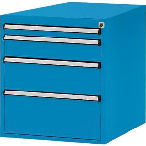 Manuflex Schubladen-Unterbauten, für Werkbank Profi Tiefe 700 mm, lichtblau Manuflex Schubladen-Unterbauten, für Werkbank Profi Tiefe 700 mm, lichtblau