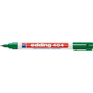 Marker edding 404, mit feiner Spitze, grün, 1 Stück Marker edding 404, mit feiner Spitze, grün, 1 Stück