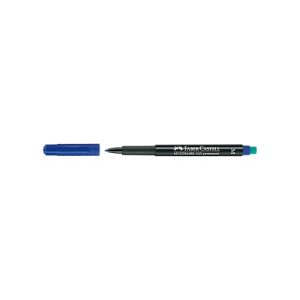 Marker Faber-Castell Multimark, inkl. Spezialradierer, blau, M, permanent Marker Faber-Castell Multimark, inkl. Spezialradierer, blau, M, permanent