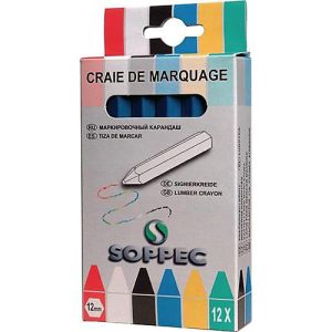 Markierkreide blau unpapiert 12 St./Schachtel SOPPEC Markierkreide blau unpapiert 12 St./Schachtel SOPPEC