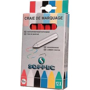 Markierkreide rot unpapiert 12 St./Schachtel SOPPEC Markierkreide rot unpapiert 12 St./Schachtel SOPPEC