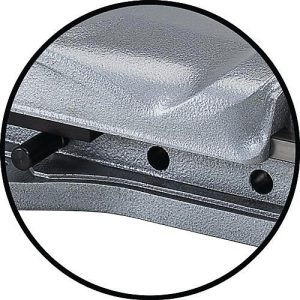 Maschinenschraubstock RB-K Backen-B.113mm m.Schnellverst.Spann-W.17