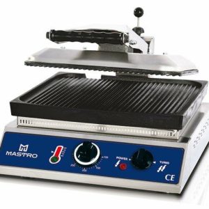 MASTRO Kontaktgrill gerillt, 380x470x300 mm, 3.2 kW