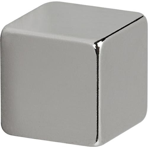 MAUL Neodym-Magnet Würfel 10x10x10mm, 4 Stück