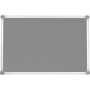 MAUL Pinnwandtafel 2000, Textil, grau, 900 x 1200 mm MAUL Pinnwandtafel 2000, Textil, grau, 900 x 1200 mm
