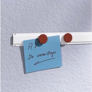 MAUL Profil-Wandleiste, Stahl, weißlackiert MAUL Profil-Wandleiste, Stahl, weißlackiert