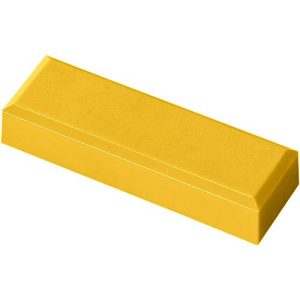 MAUL Rechteckmagnete, 53 x 18 x 10 mm, 20 Stück, gelb MAUL Rechteckmagnete, 53 x 18 x 10 mm, 20 Stück, gelb