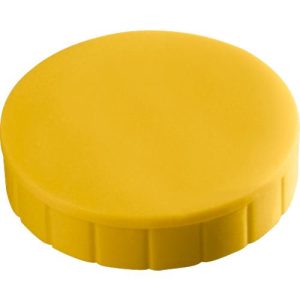 MAUL Solidmagnete, ø 20 x 7,5 mm, 10 Stück, gelb MAUL Solidmagnete, ø 20 x 7,5 mm, 10 Stück, gelb