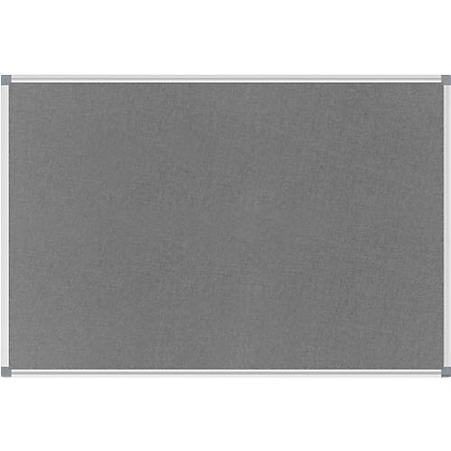 MAULstandard Pinboard, Textil, 600 x 900 mm, grau