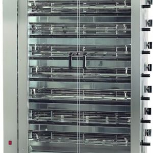 MCM Elektro Hähnchengrill 8EE mit 8 Spießen für 40-48 Hähnchen