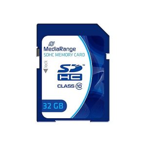 MediaRange – Flash-Speicherkarte – 32 GB – SDHC MediaRange – Flash-Speicherkarte – 32 GB – SDHC