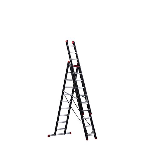 Mehrzweckleiter MOUNTER, 3x10 Sprossen