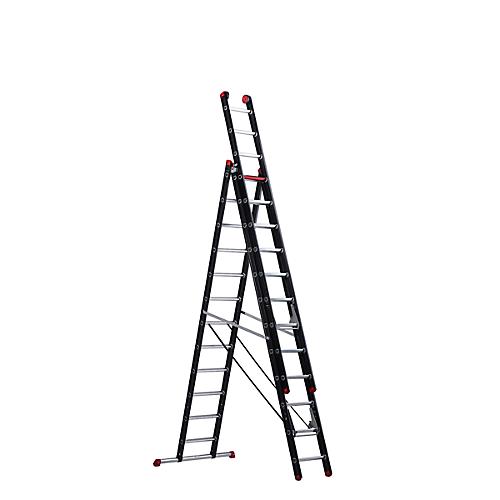 Mehrzweckleiter MOUNTER, 3x12 Sprossen