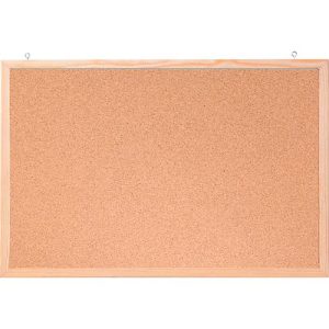 Memoboard Kork, Korktafel, Naturrahmen, 800 x 600 mm, braun Memoboard Kork, Korktafel, Naturrahmen, 800 x 600 mm, braun