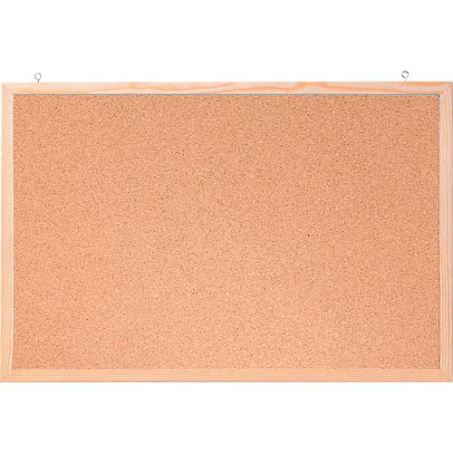Memoboard Kork, Korktafel, Naturrahmen, 800 x 600 mm, braun