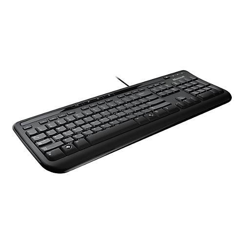 Microsoft Wired Keyboard 600 - Tastatur - Englisch - Schwarz