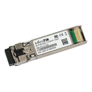 MikroTik XS+31LC10D – SFP28 Empfängermodul – SFP+/SFP28 / LC/UPC Einzelmodus – bis zu 10 km – 1310 nm MikroTik XS+31LC10D – SFP28 Empfängermodul – SFP+/SFP28 / LC/UPC Einzelmodus – bis zu 10 km – 1310 nm