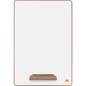 Mini-Whiteboard Nobo, Format A4, beidseitig nutzbar, magnethaftend, beschreibbar, abnehmbarer Ständer, Ablageschale, B 210 x T 5 x H 297 mm, weiß Mini-Whiteboard Nobo, Format A4, beidseitig nutzbar, magnethaftend, beschreibbar, abnehmbarer Ständer, Ablageschale, B 210 x T 5 x H 297 mm, weiß