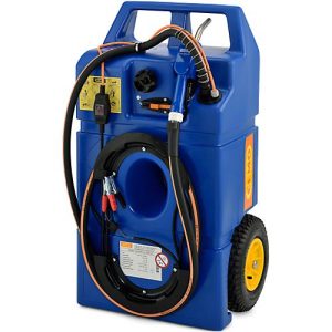 Mobile Tankanlage AdBlue-Trolley, 100 l, Elektropumpe 12V, Schlauch 3,4 m Mobile Tankanlage AdBlue-Trolley, 100 l, Elektropumpe 12V, Schlauch 3,4 m