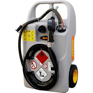 Mobile Tankanlage Diesel-Trolley, 60 l, Elektropumpe 12V, Schlauch 3 m Mobile Tankanlage Diesel-Trolley, 60 l, Elektropumpe 12V, Schlauch 3 m