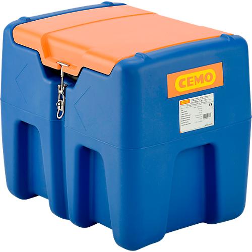 Mobile Tankstelle CEMO Blue-Mobil EASY, mit Tauchpumpe CENTRI SP30 12 V, 210 l Tank für AdBlue®, Klappdeckel, B 785 x T 595 x H 685 mm