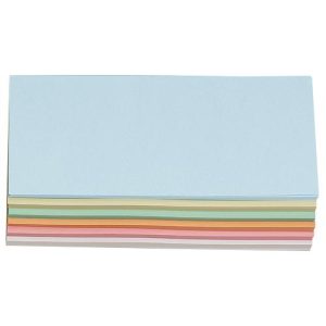 Moderationskarten, rechteckig, 95 x 205 mm, 250 Stück, farbsortiert Moderationskarten, rechteckig, 95 x 205 mm, 250 Stück, farbsortiert