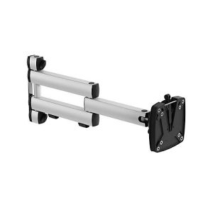 Monitorarm für Pack- und Arbeitstisch Rocholz System 1200/1600/2000, für Monitore bis 15kg, mit Gelenkarm, B 100 x T 505 x H 200 mm, hellgrau Monitorarm für Pack- und Arbeitstisch Rocholz System 1200/1600/2000, für Monitore bis 15kg, mit Gelenkarm, B 100 x T 505 x H 200 mm, hellgrau