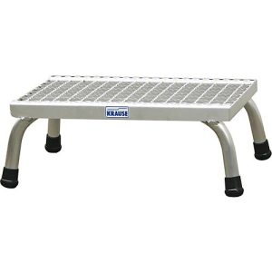 Montagetritt, mit Alu-Gitterroststufen, 1 Stufe Montagetritt, mit Alu-Gitterroststufen, 1 Stufe