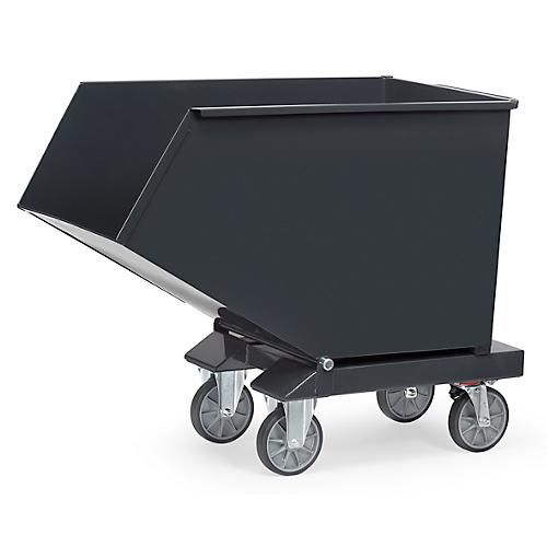 Muldenkipper 4703, 600 l, anthrazit RAL 7016, ohne Ablasshahn und Sieb