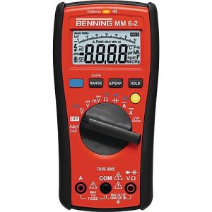 Multimeter MM 6-2 0,000 V -1000 V AC/DC TRUE RMS BENNING