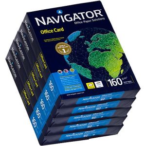 Navigator Office Card, DIN A4, 160 g/m², hochweiß, 1 Karton = 5 x 250 Blatt Navigator Office Card, DIN A4, 160 g/m², hochweiß, 1 Karton = 5 x 250 Blatt