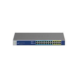 NETGEAR GS524UP – Switch – 24 Anschlüsse – unmanaged – an Rack montierbar