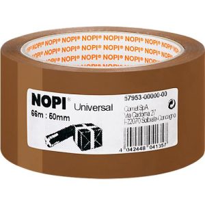 NOPI Packband Universal, 66 m x 50 mm, braun NOPI Packband Universal, 66 m x 50 mm, braun
